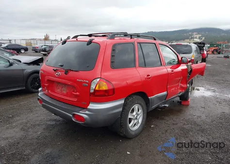 2004 Hyundai Santa Fe Gls/Lx из США, поврежденный, VIN KM8SC73EX4U646043